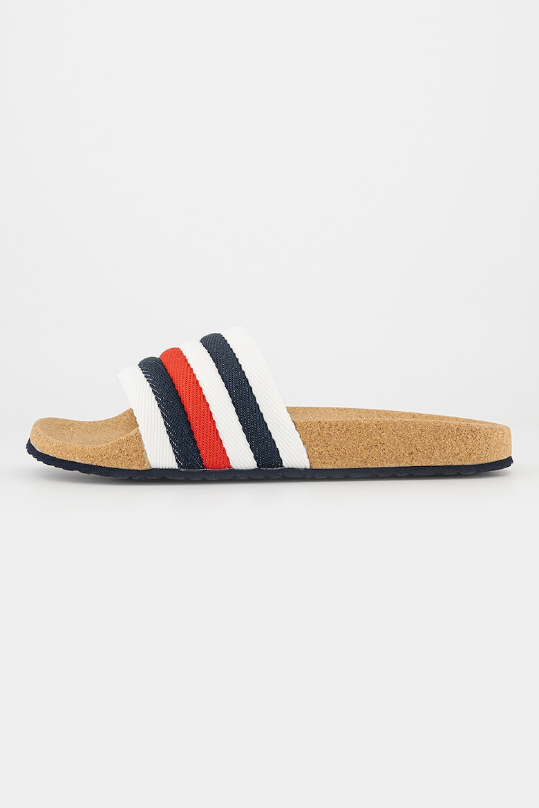 Tommy Hilfiger Papuci cu model in dungi - Pled.ro