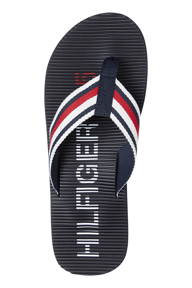 Tommy Hilfiger Papuci flip-flop cu detalii contrastante - Pled.ro