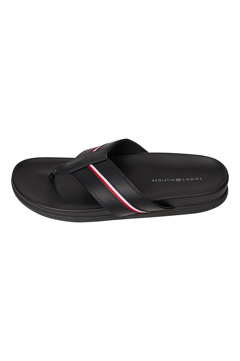 Tommy Hilfiger Papuci flip-flop de piele ecologica - Pled.ro