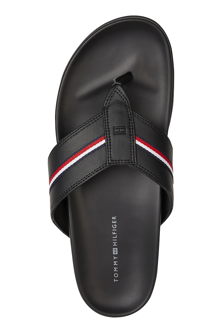 Tommy Hilfiger Papuci flip-flop de piele ecologica - Pled.ro