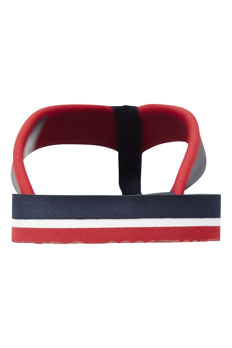 Tommy Hilfiger Papuci flip-flop de piele ecologica cu logo - Pled.ro