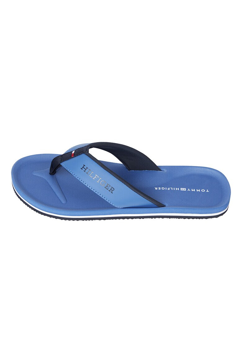 Tommy Hilfiger Papuci flip-flop de piele ecologica cu logo - Pled.ro