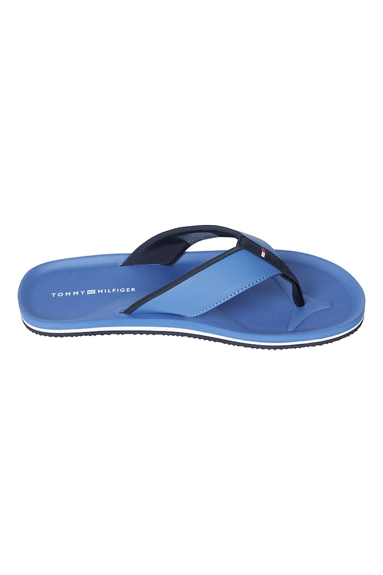 Tommy Hilfiger Papuci flip-flop de piele ecologica cu logo - Pled.ro