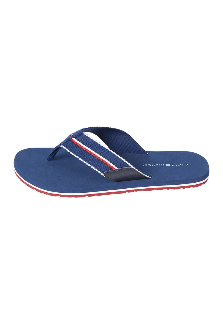 Tommy Hilfiger Papuci flip-flop din material textil cu logo - Pled.ro