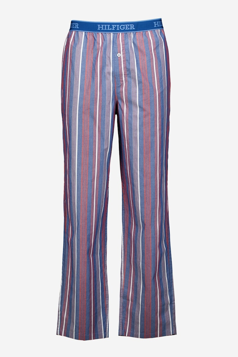 Tommy Hilfiger Pijama din bumbac organic cu pantaloni lungi - Pled.ro