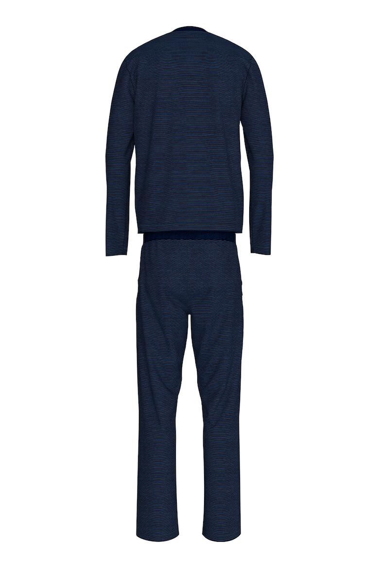 Tommy Hilfiger Pijama lunga de modal si bumbac - Pled.ro