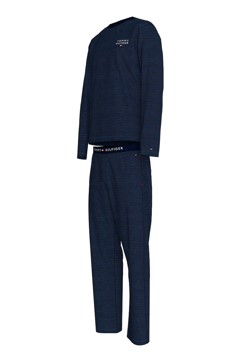 Tommy Hilfiger Pijama lunga de modal si bumbac - Pled.ro