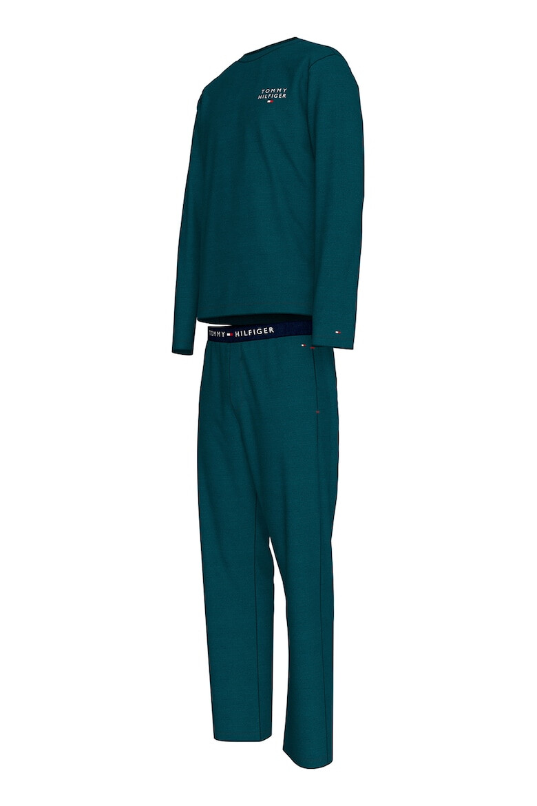 Tommy Hilfiger Pijama lunga de modal si bumbac - Pled.ro