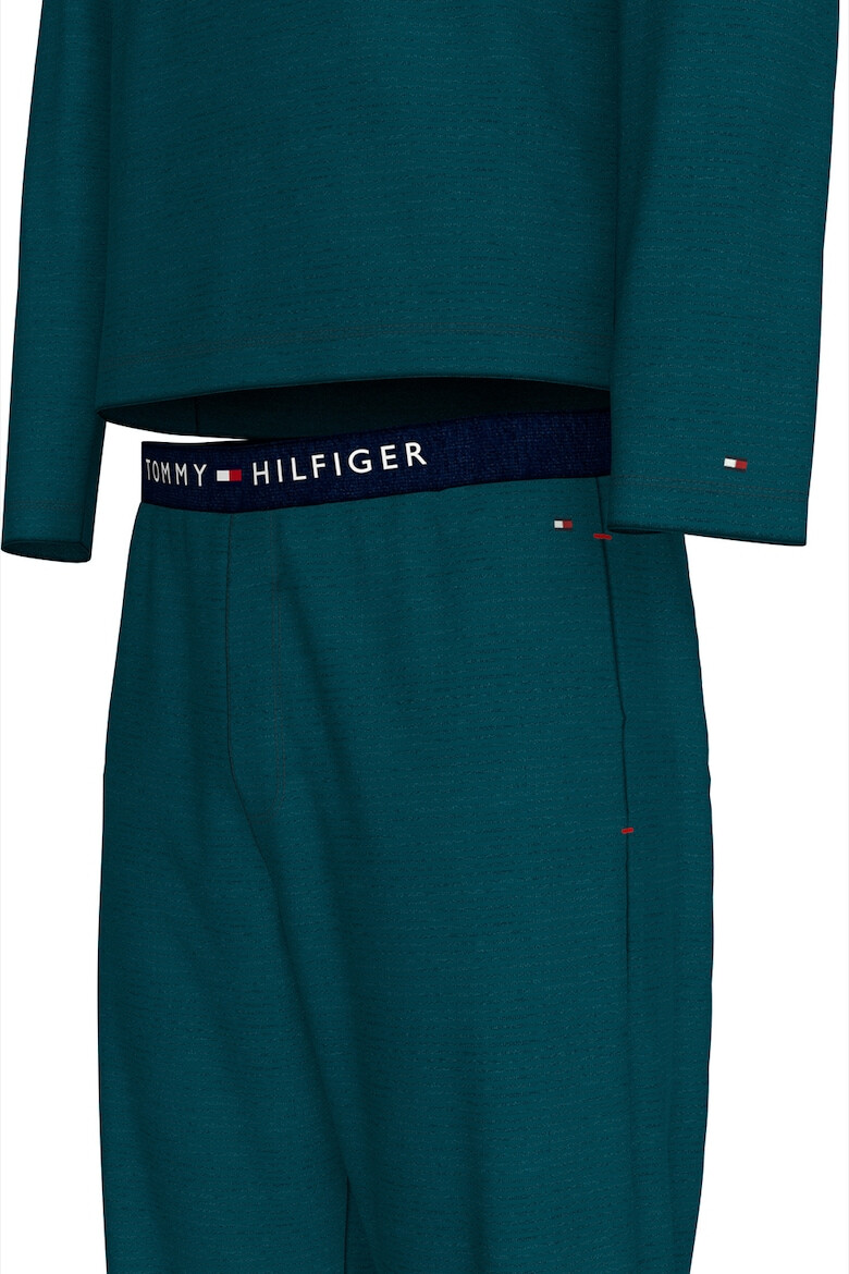 Tommy Hilfiger Pijama lunga de modal si bumbac - Pled.ro