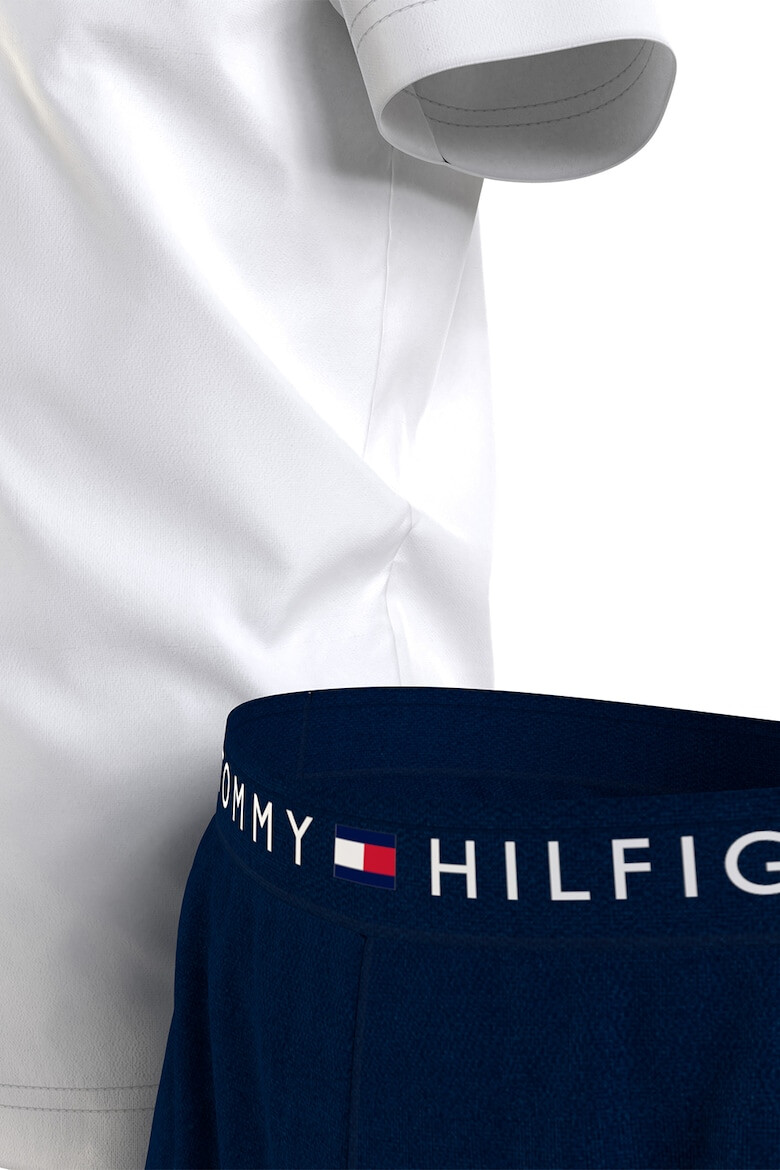 Tommy Hilfiger Pijama scurta cu logo - Pled.ro