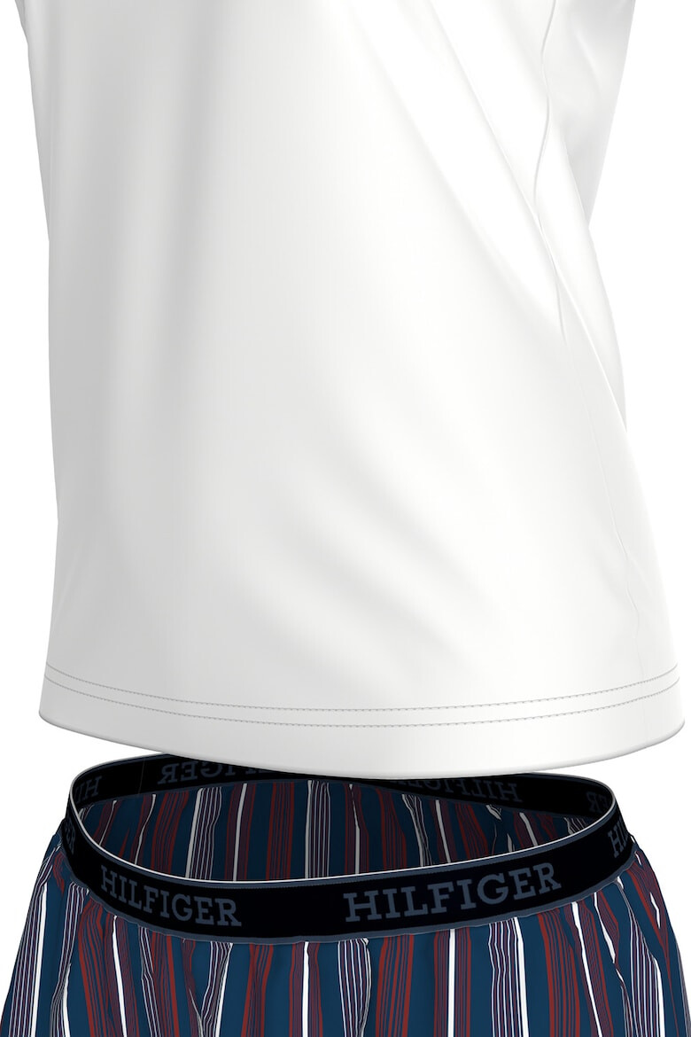 Tommy Hilfiger Pijama scurta de bumbac - Pled.ro