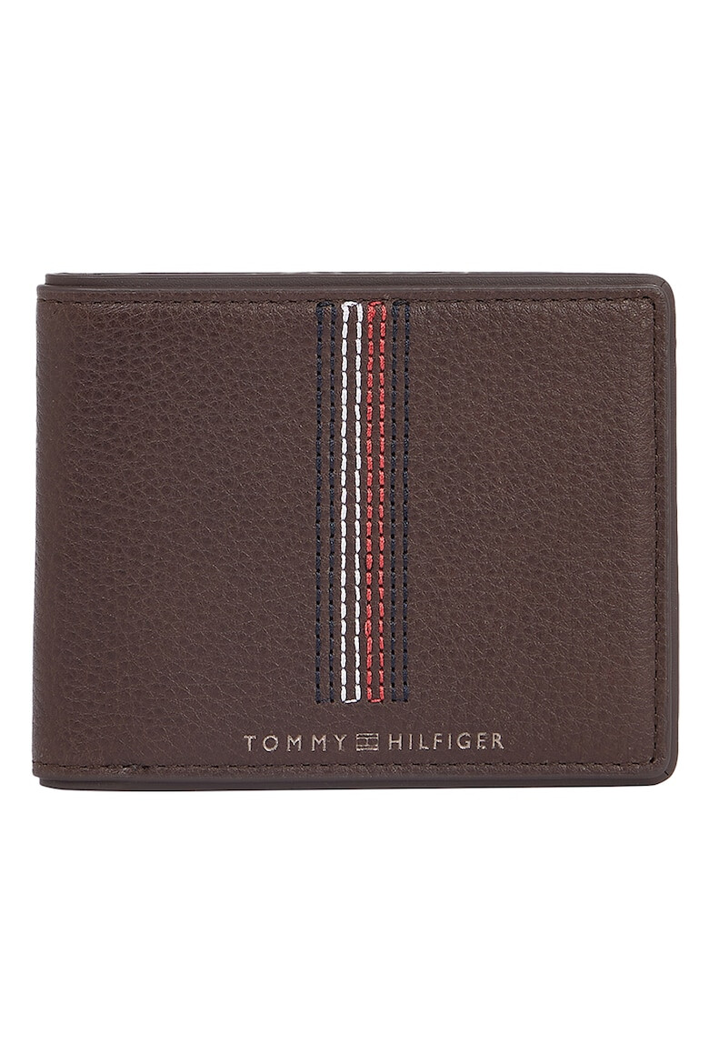 Tommy Hilfiger Portofel uni de piele - Pled.ro