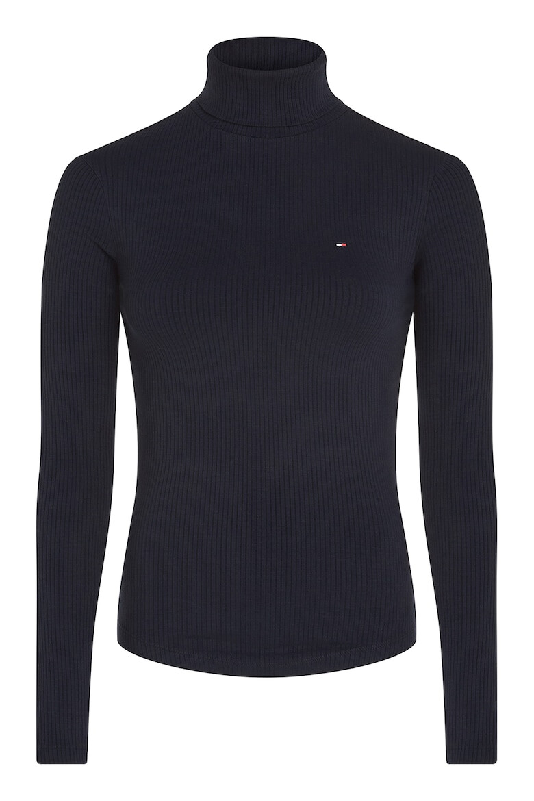 Tommy Hilfiger Pulover slim fit cu guler inalt - Pled.ro