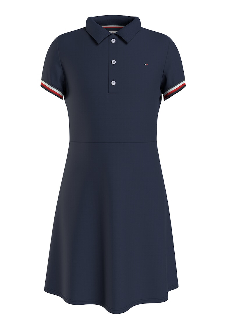 Tommy Hilfiger Rochie polo din amestec de bumbac organic Essential - Pled.ro