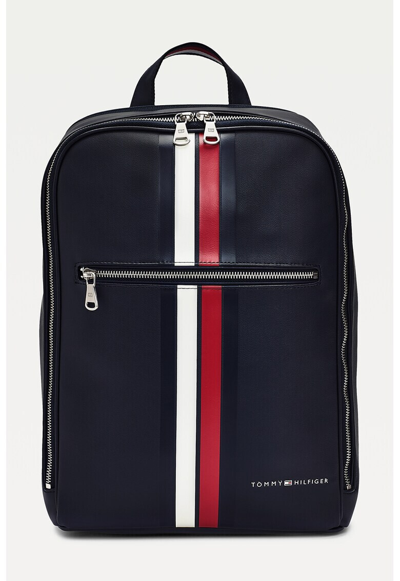 Tommy Hilfiger Rucsac de piele ecologica cu aplicatie logo metalica - Pled.ro