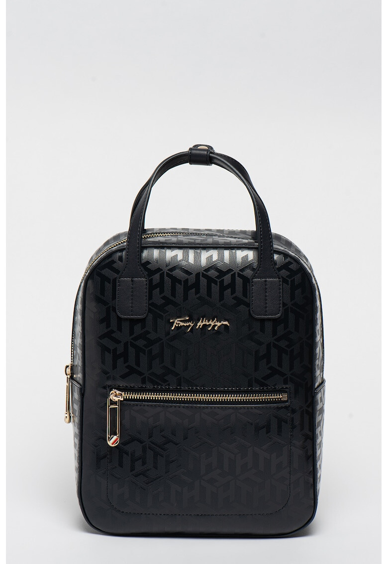 Tommy Hilfiger Rucsac de piele ecologica cu monograma - Pled.ro