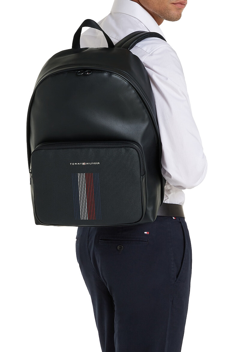 Tommy Hilfiger Rucsac din piele ecologica cu buzunar frontal - Pled.ro