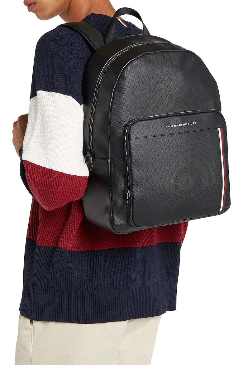 Tommy Hilfiger Rucsac din piele ecologica cu logo - Pled.ro