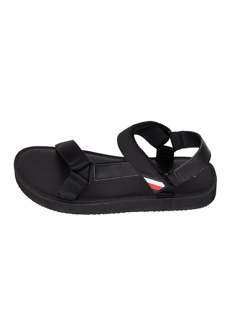 Tommy Hilfiger Sandale cu inchidere velcro si logo discret - Pled.ro