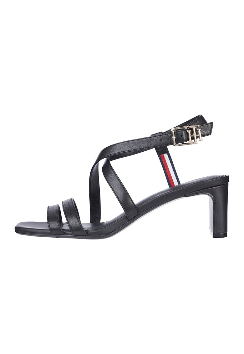 Tommy Hilfiger Sandale de piele cu barete incrucisate - Pled.ro