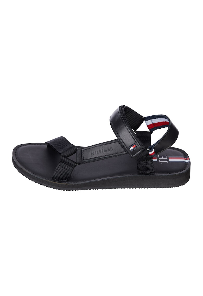 Tommy Hilfiger Sandale de piele cu benzi velcro - Pled.ro