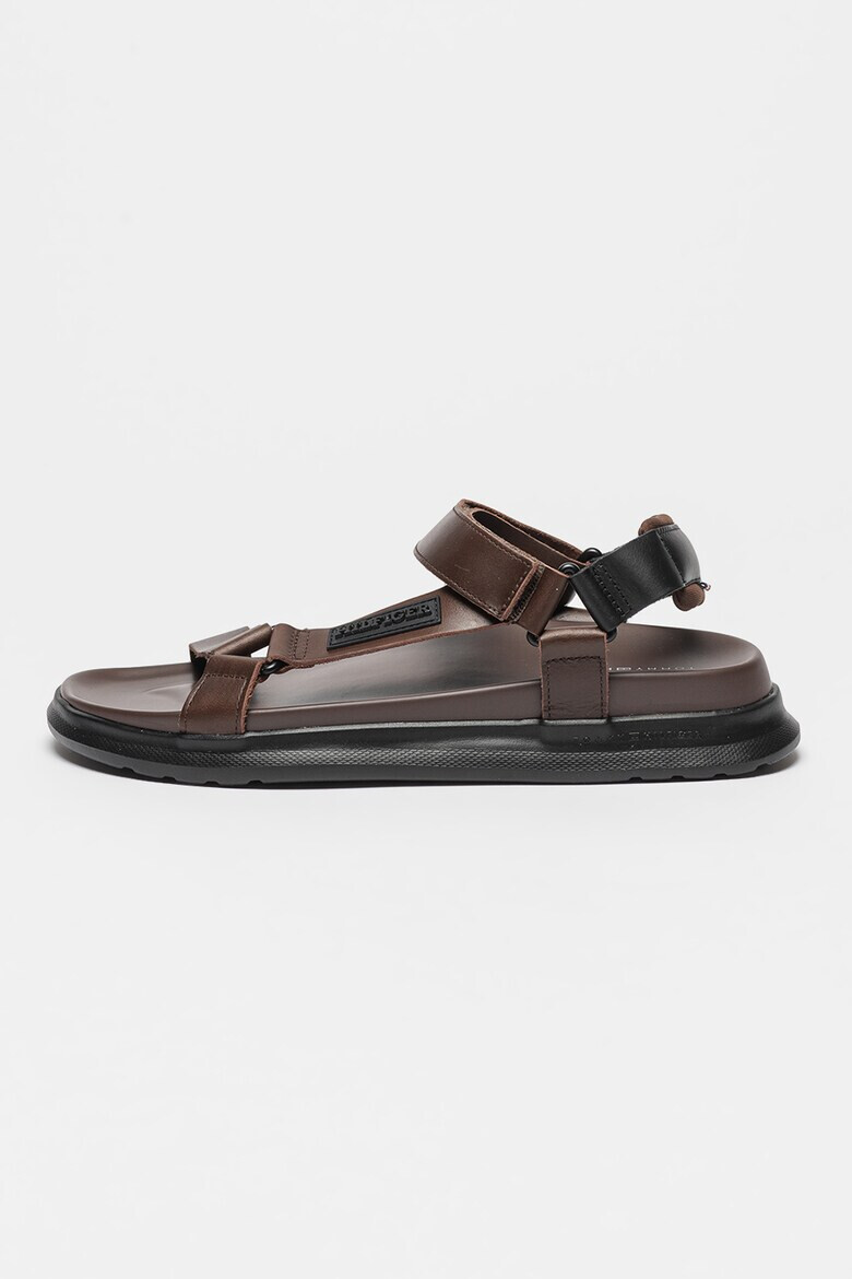 Tommy Hilfiger Sandale din piele cu inchidere velcro - Pled.ro