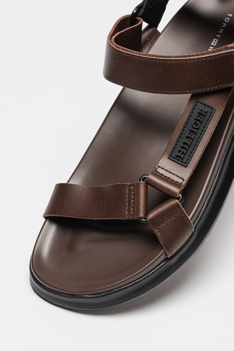 Tommy Hilfiger Sandale din piele cu inchidere velcro - Pled.ro