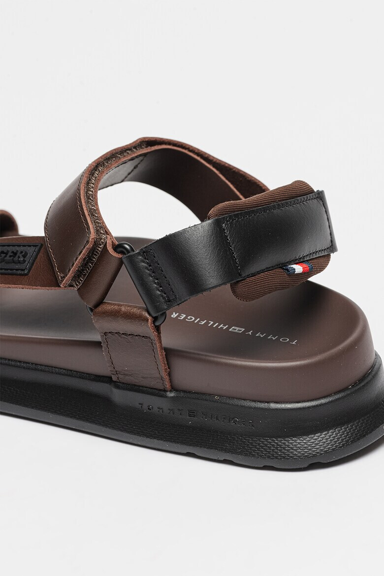 Tommy Hilfiger Sandale din piele cu inchidere velcro - Pled.ro