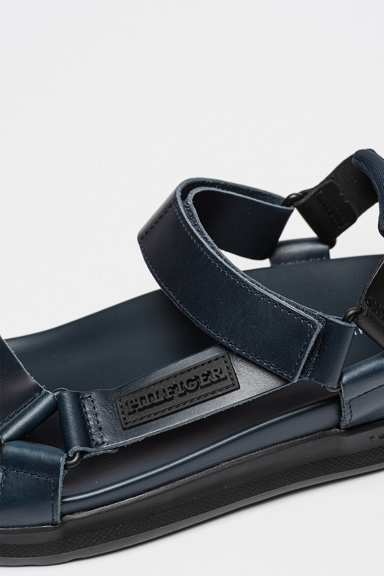 Tommy Hilfiger Sandale din piele cu inchidere velcro - Pled.ro