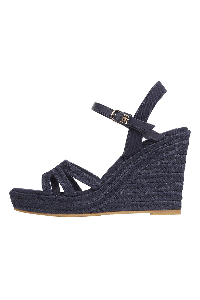 Tommy Hilfiger Sandale-espadrile wedge - Pled.ro