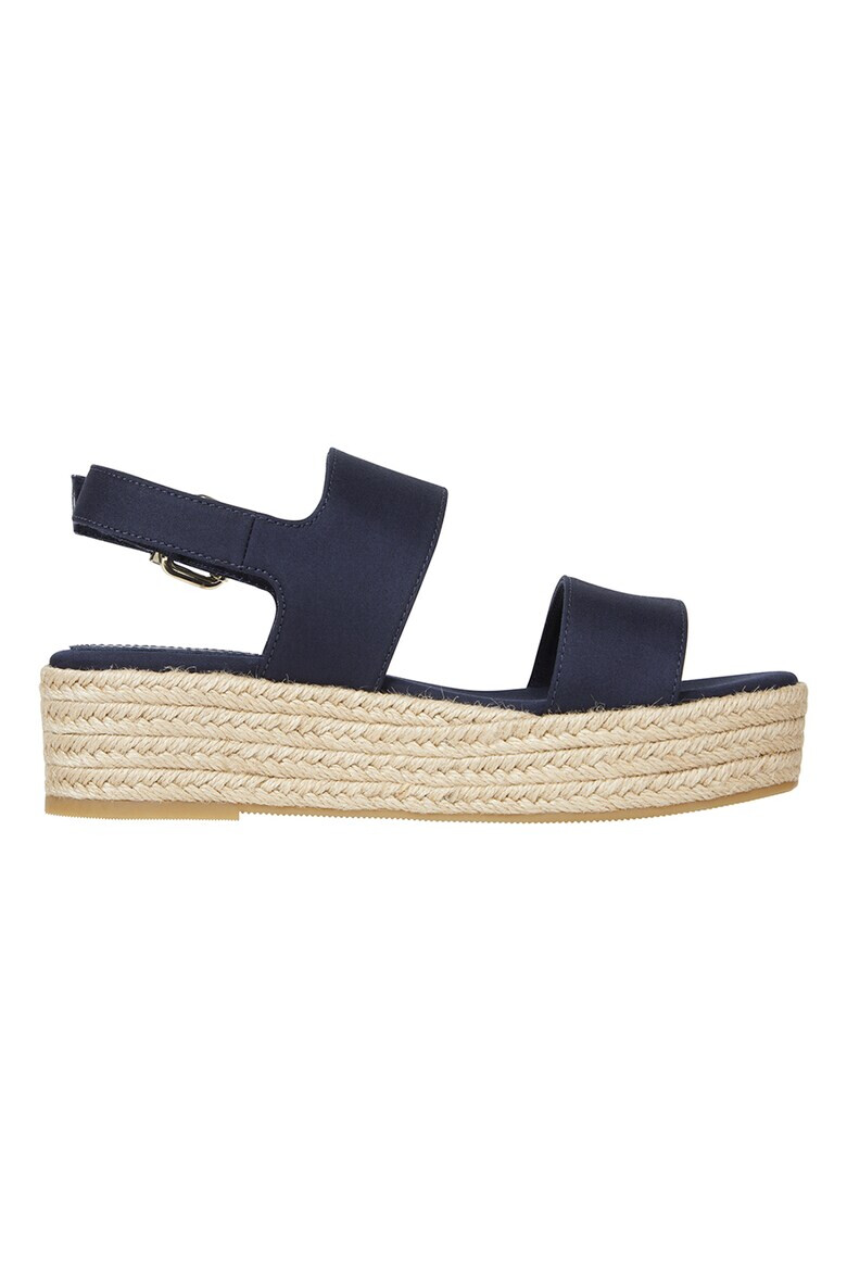 Tommy Hilfiger Sandale flatform de bumbac - Pled.ro