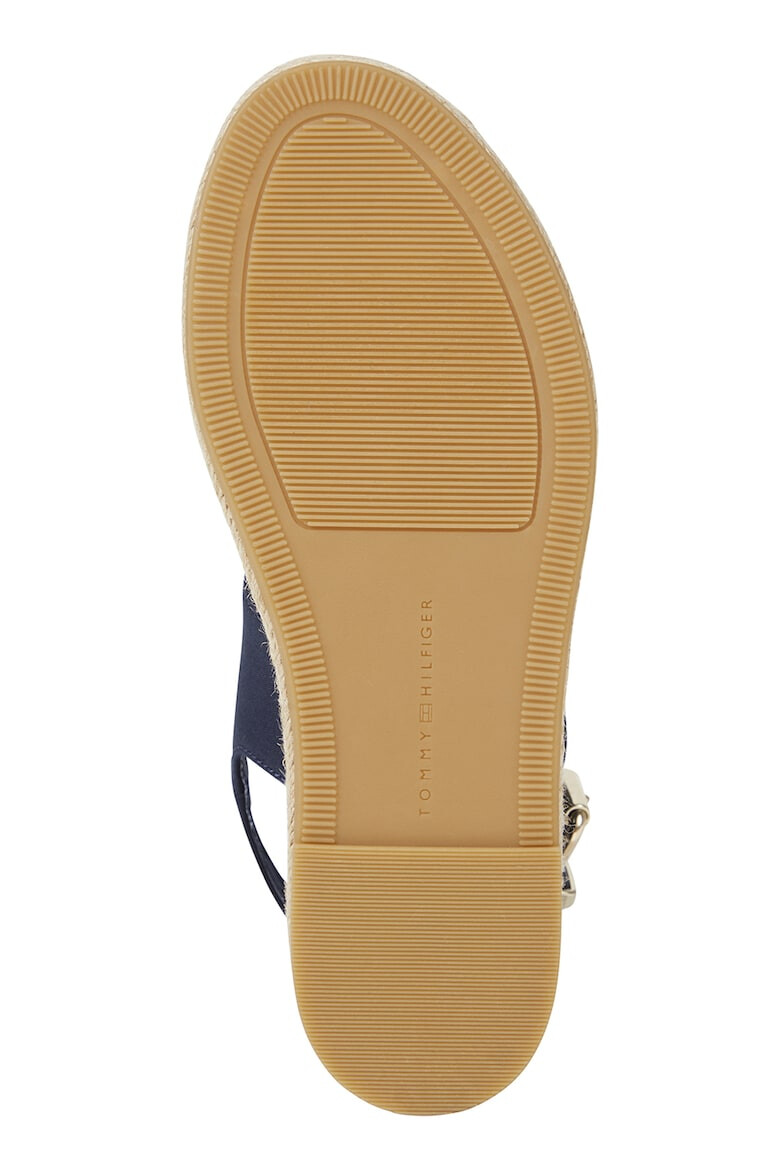 Tommy Hilfiger Sandale flatform de bumbac - Pled.ro