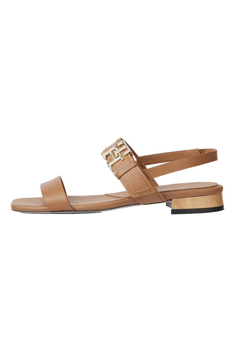 Tommy Hilfiger Sandale slingaback de piele - Pled.ro