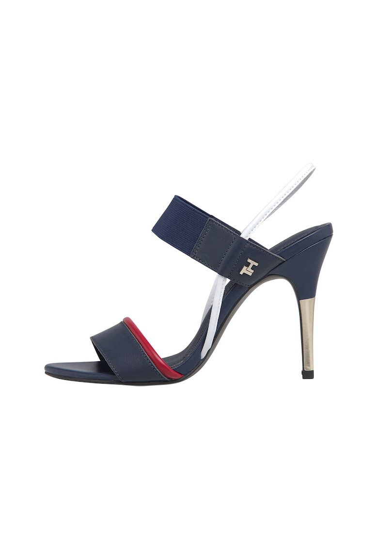 Tommy Hilfiger Sandale slingback de piele - Pled.ro