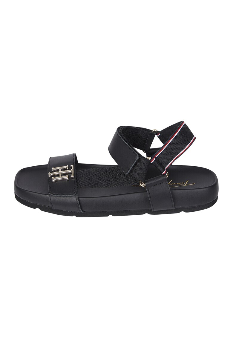 Tommy Hilfiger Sandale cu velcro si insertii de material textil - Pled.ro