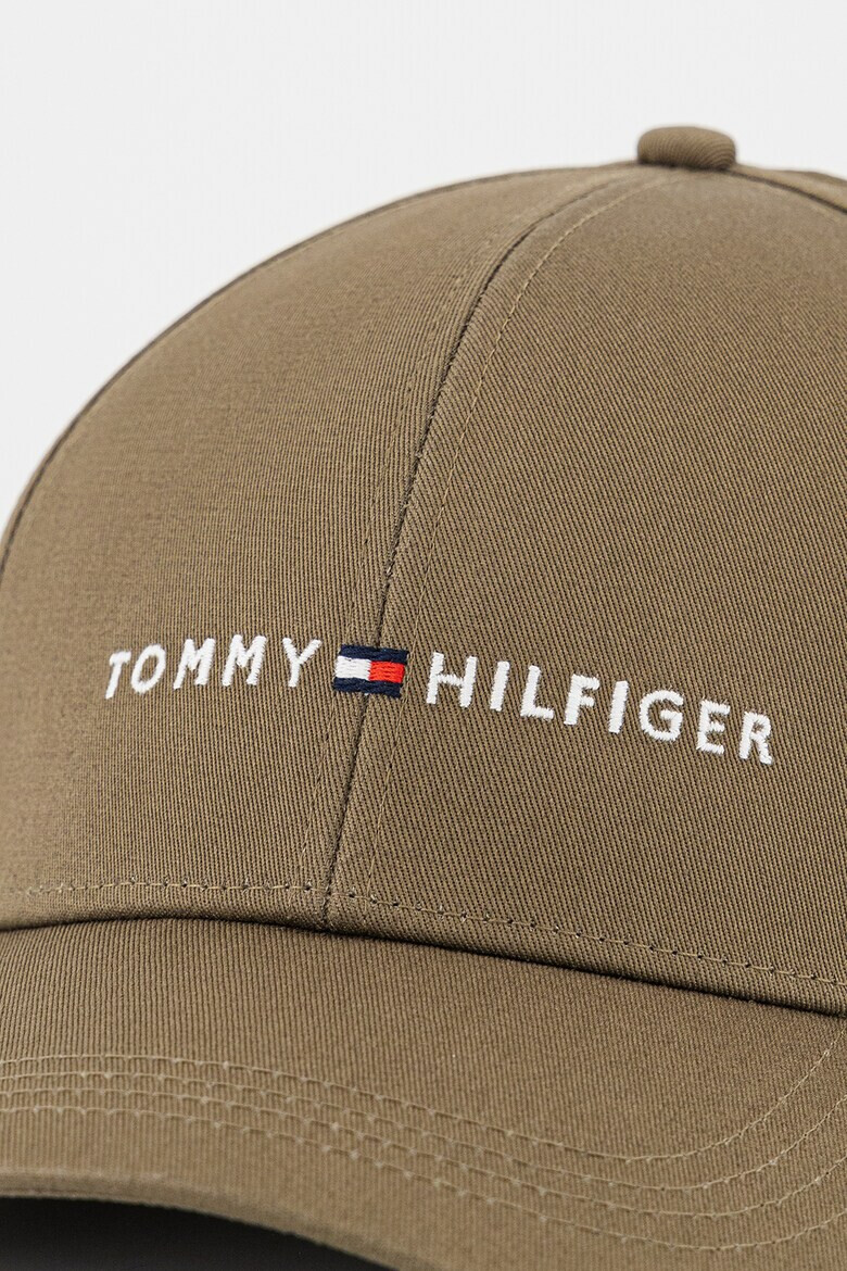 Tommy Hilfiger Sapca de bumbac organic cu logo brodat - Pled.ro