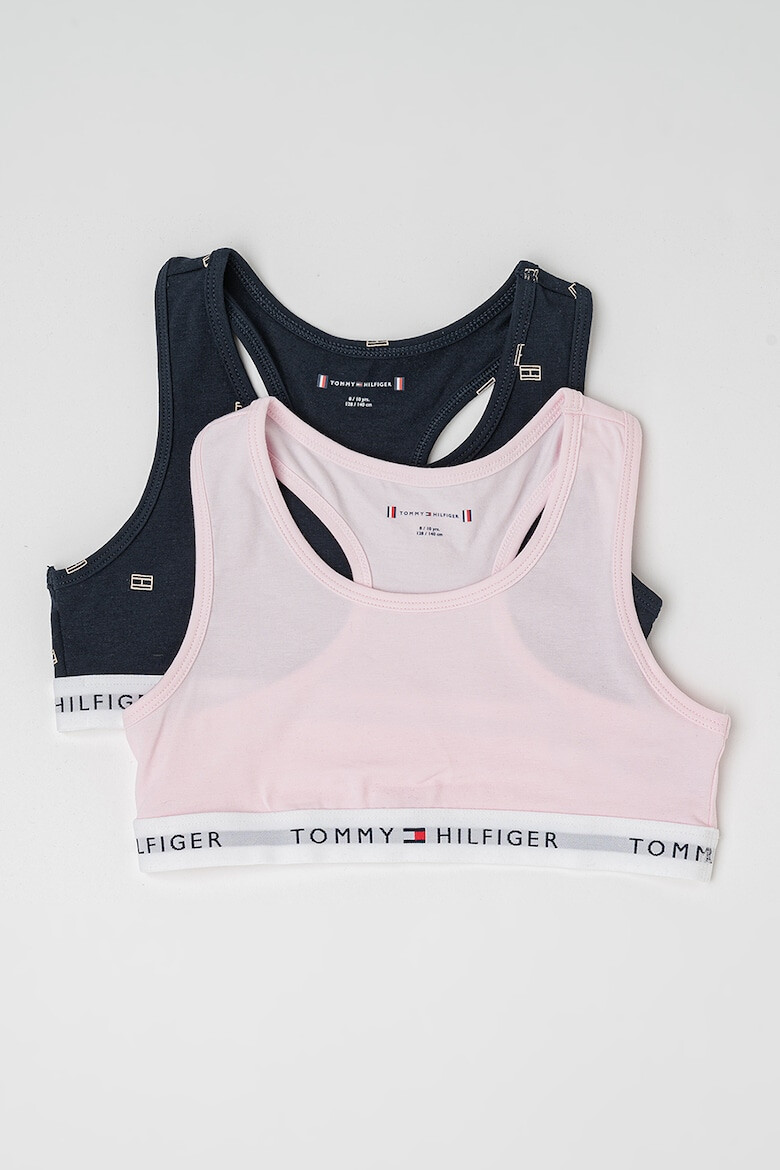 Tommy Hilfiger Set de bluze din amestec de bumbac - 2 piese - Pled.ro