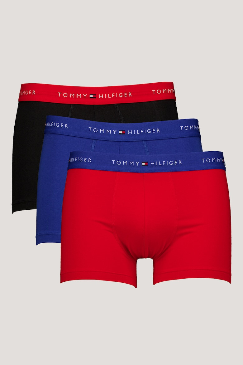 Tommy Hilfiger Set de boxeri cu banda cu logo in talie - 3 perechi - Pled.ro