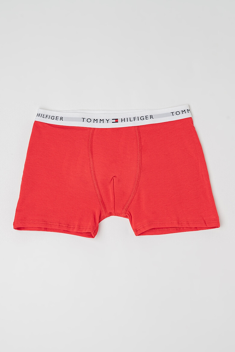 Tommy Hilfiger Set de boxeri din amestec de bumbac cu logo in talie - 2 perechi - Pled.ro