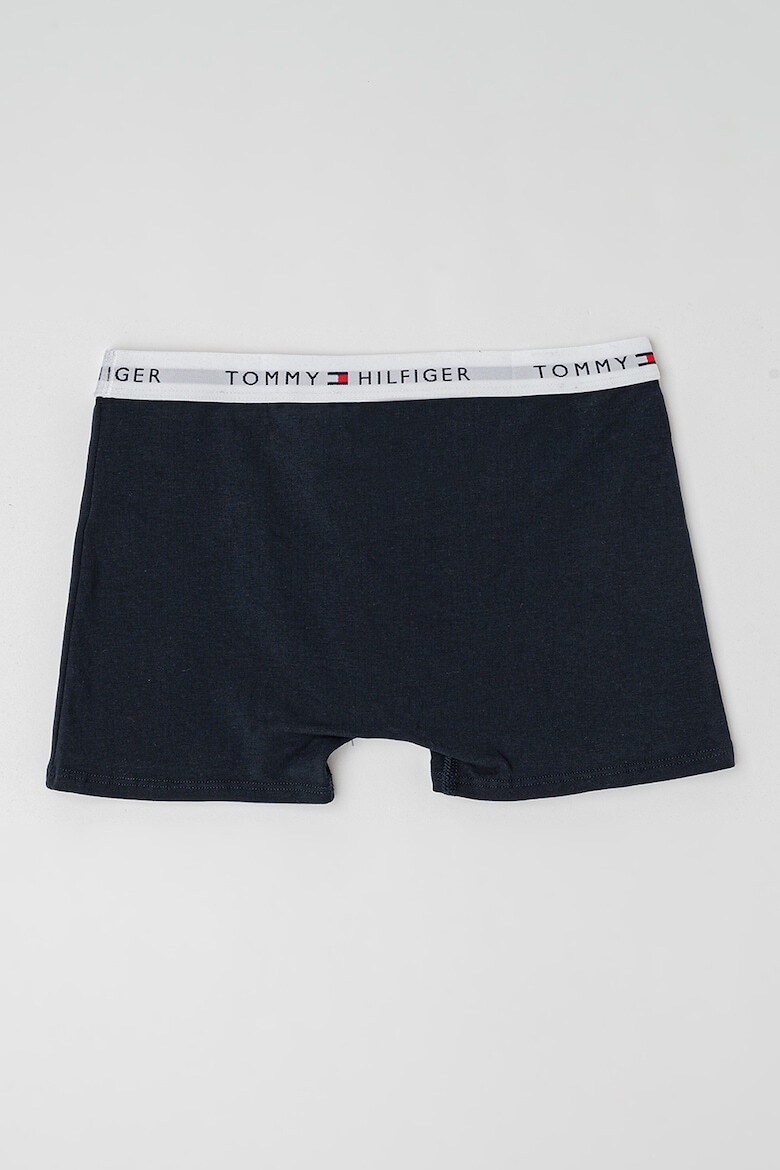 Tommy Hilfiger Set de boxeri din amestec de bumbac cu logo in talie - 2 perechi - Pled.ro