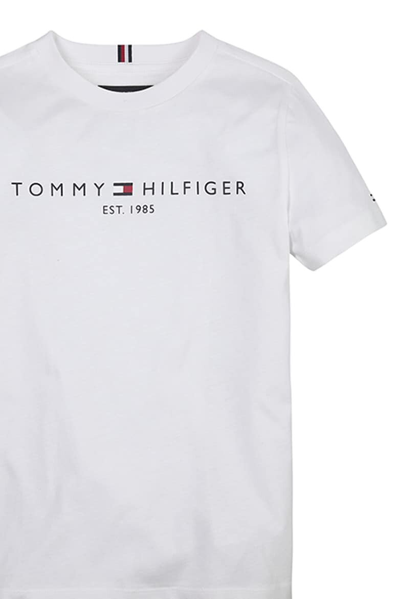 Tommy Hilfiger Set de pantaloni scurti si tricou din bumbac organic - Pled.ro