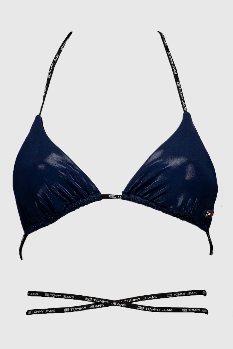 Tommy Hilfiger Sutien de baie cu burete si cupe triunghiulare - Pled.ro