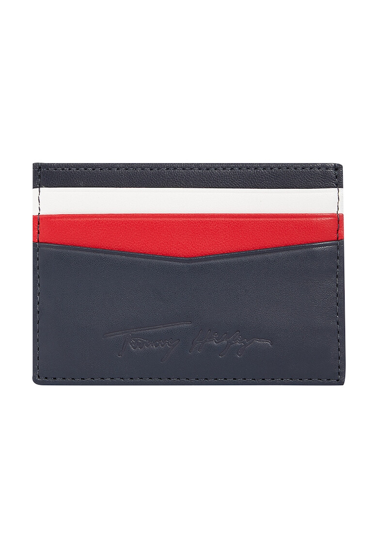 Tommy Hilfiger Tommy Jeans Portocart de piele cu logo Signature - Pled.ro