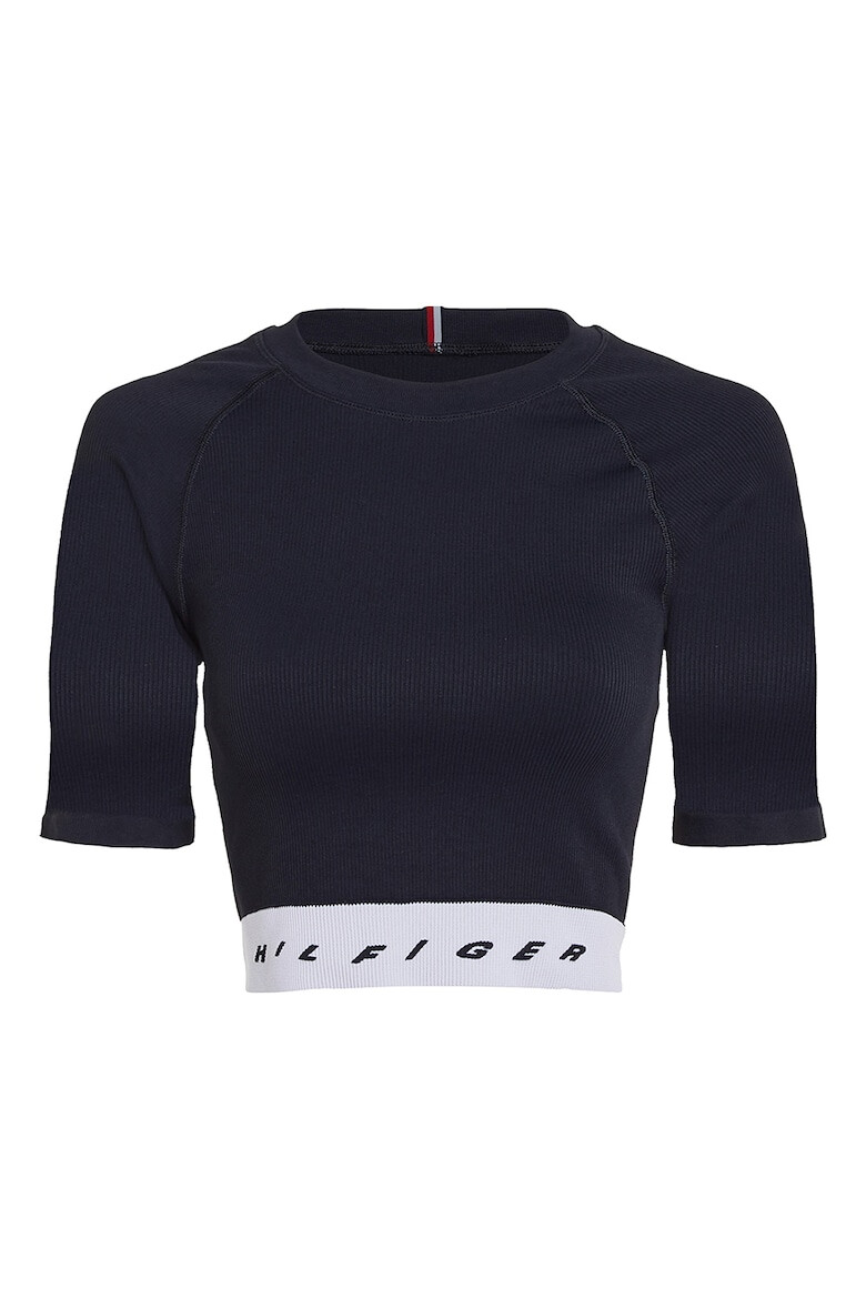 Tommy Hilfiger Tricou crop slim fit pentru fitness - Pled.ro