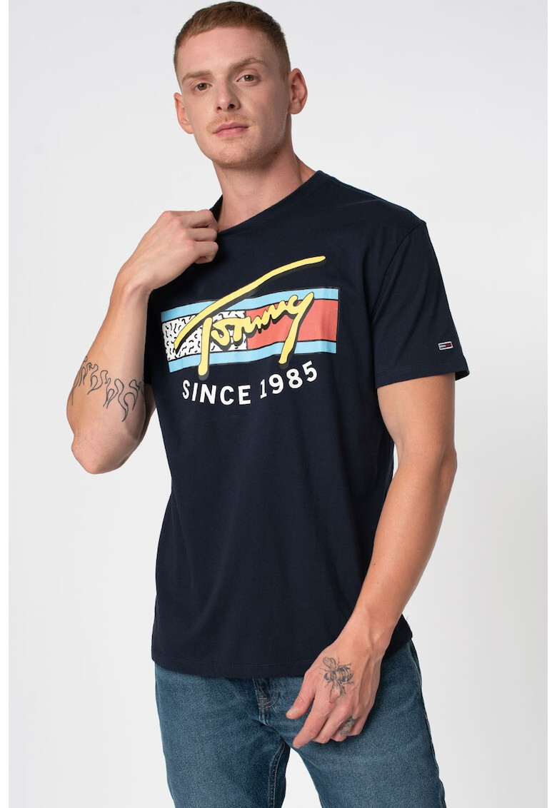 Tommy Hilfiger Tricou cu imprimeu logo - Pled.ro