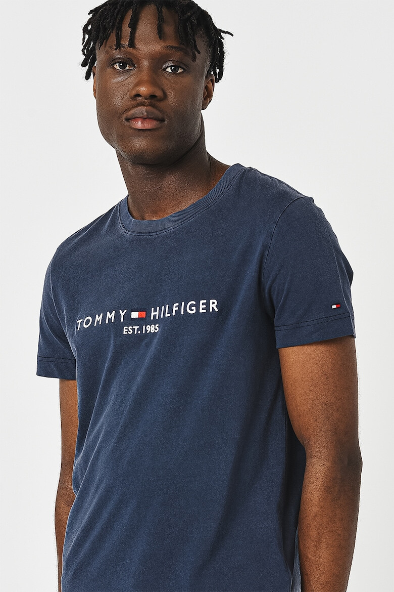 Tommy Hilfiger Tricou cu logo brodat - Pled.ro