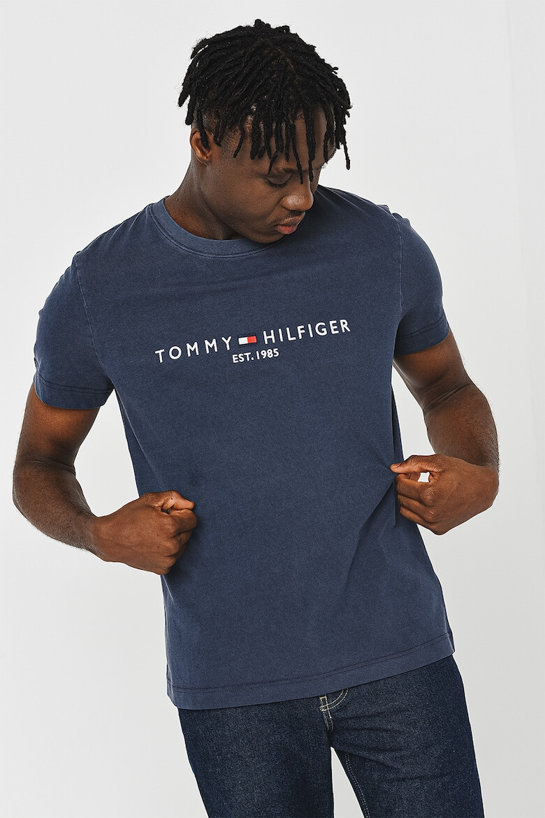 Tommy Hilfiger Tricou cu logo brodat - Pled.ro