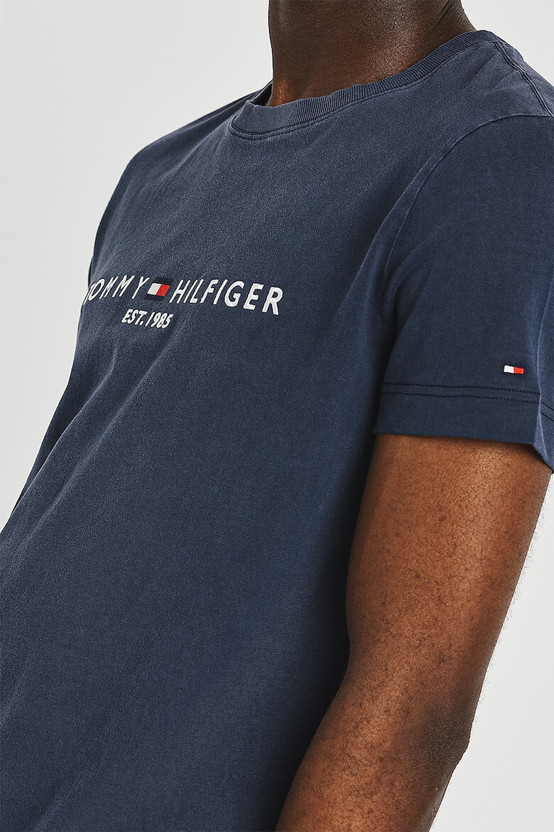 Tommy Hilfiger Tricou cu logo brodat - Pled.ro