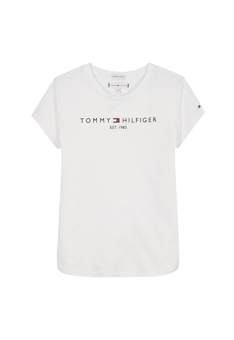 Tommy Hilfiger Tricou de bumbac organic cu imprimeu logo - Pled.ro