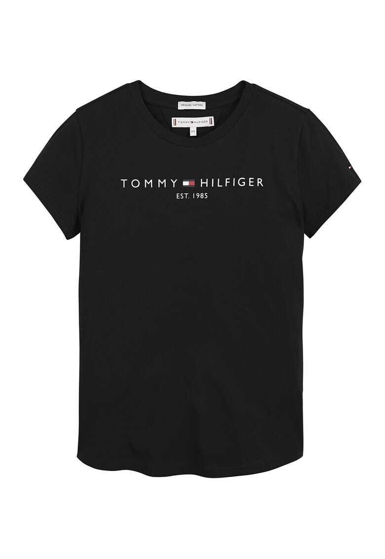 Tommy Hilfiger Tricou de bumbac organic cu imprimeu logo pe piept - Pled.ro